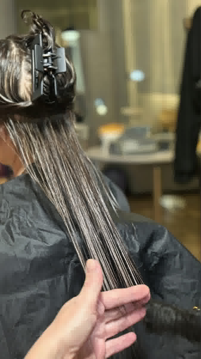 At-home salon experience